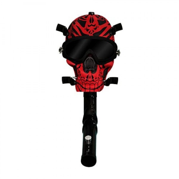 Skull Gas Mask Bong