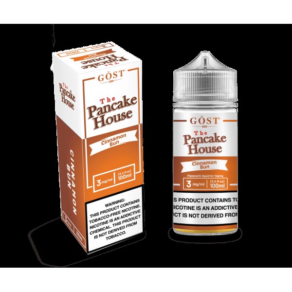 Pancake House Cinnamon Bun 100ml TF Vape Juice