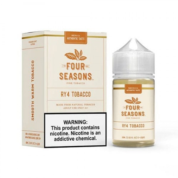 Four Seasons E-Liquids RY4 Tobacco 60ml Vape Juice