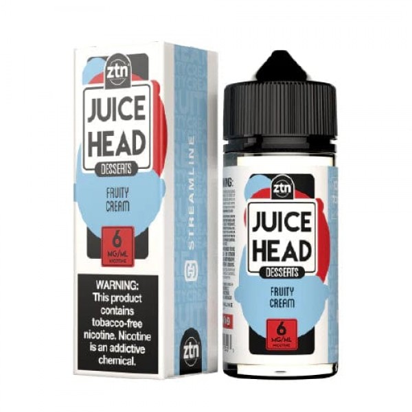 Juice Head Desserts Fruity Cream 100ml ZTN Vape Juice