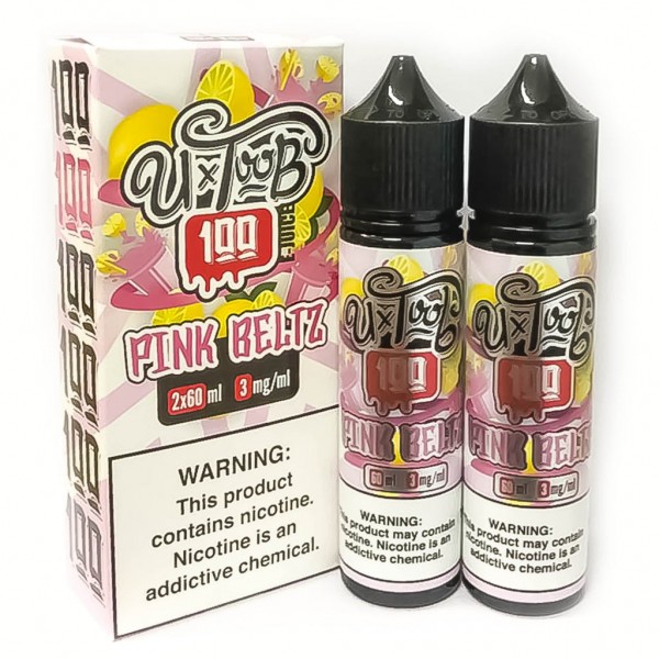 U TooB 100 Pink Beltz 2x 60ml (120ml) Vape Juice