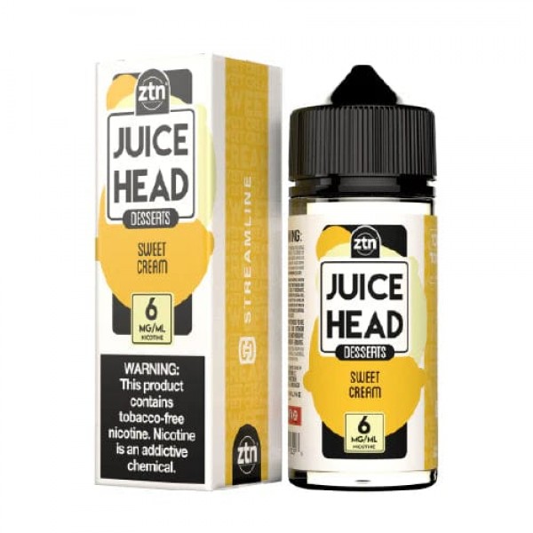 Juice Head Desserts Sweet Cream 100ml ZTN Vape Juice