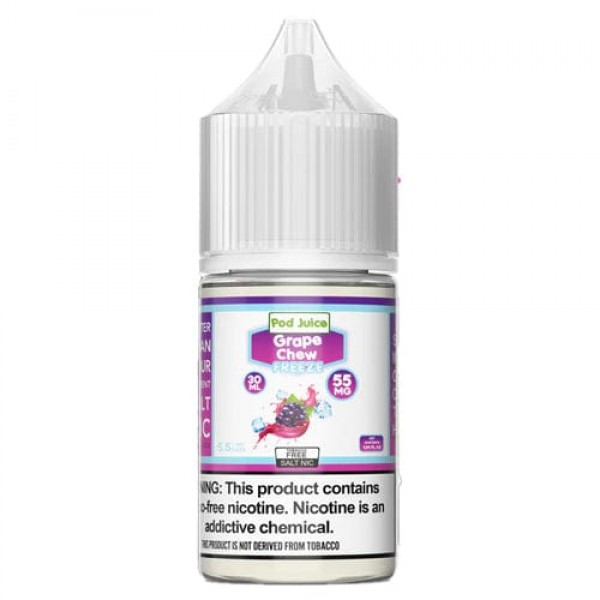 Pod Juice Grape Chew Freeze TF 30ml Nic Salt Vape Juice