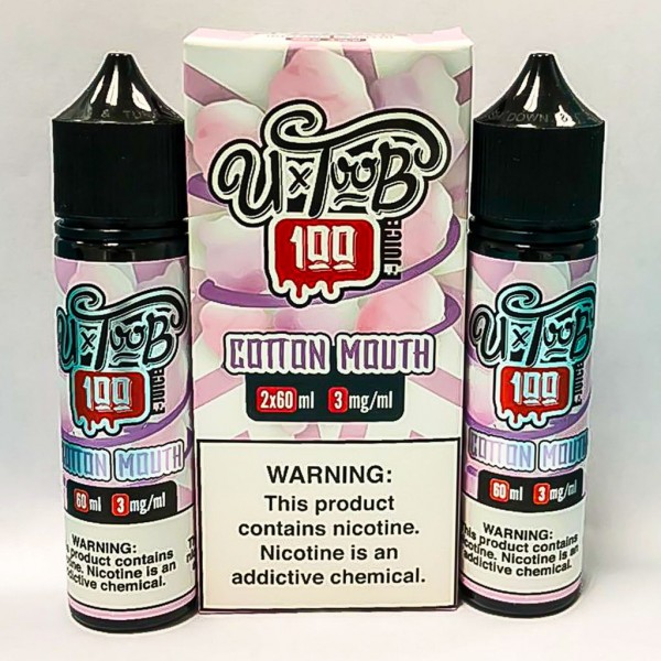 U TooB 100 Cotton Mouth 2 x 60ml (120ml) Vape Juice