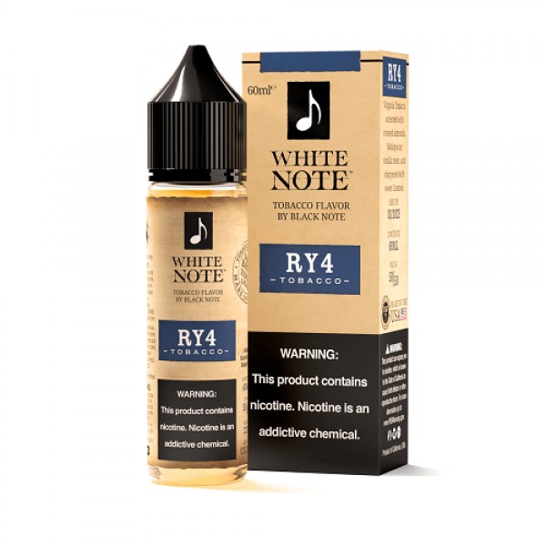 RY4 Tobacco 60ml Vape Juice - White Note