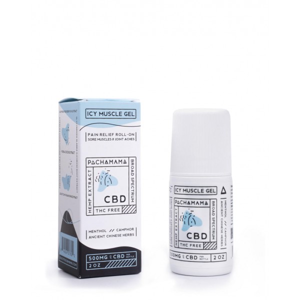 Pachamama CBD Icy Muscle Gel Roll-On