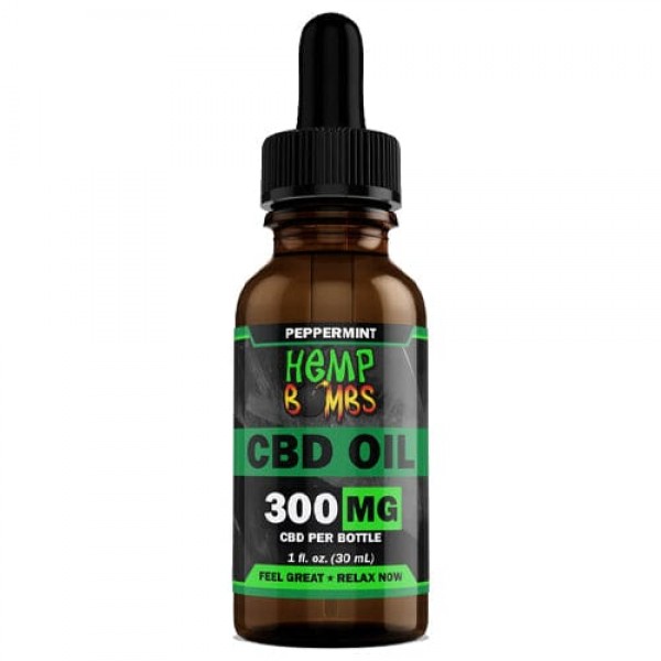 Hemp Bombs Peppermint 30ml CBD Tincture