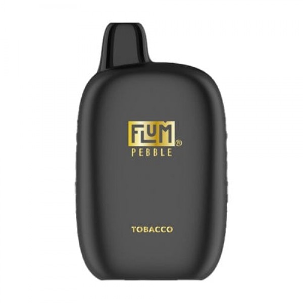 Flum Pebble Disposable Vape (5%, 6000 Puffs) - Tobacco