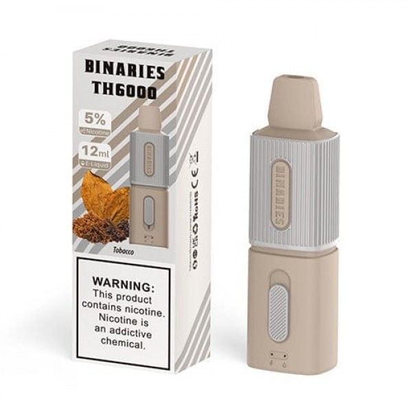 HorizonTech Binaries TH6000 Disposable Vape (5%, 6000 Puffs) - Tobacco