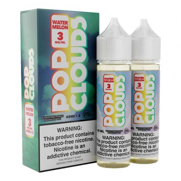 Pop Clouds Watermelon 2x60ml TF Vape Juice