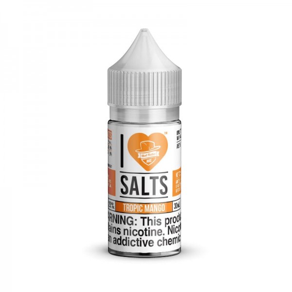 I Love Salts Tropic Mango 30ml Nic Salt Vape Juice