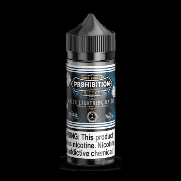 Prohibition Juice Co. White Lightning On Ice 100ml Vape Juice