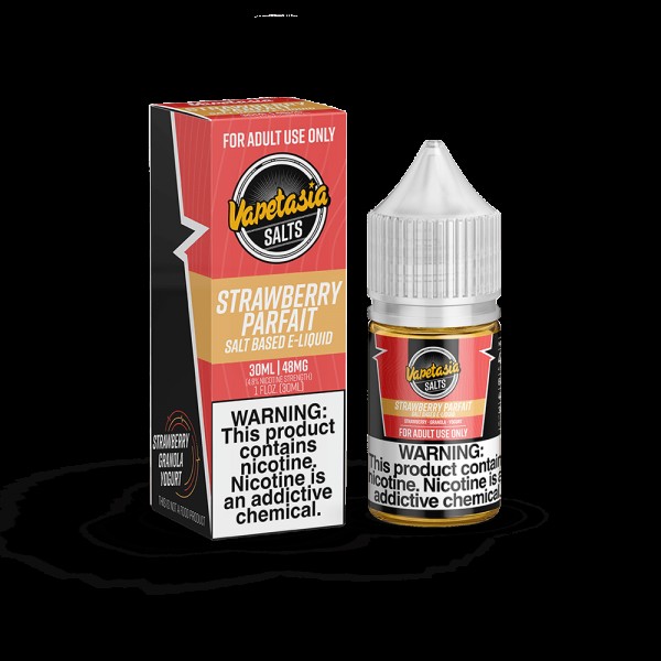 Vapetasia Strawberry Parfait 30ml Nic Salt Vape Juice