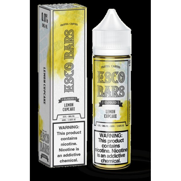 ESCO Bars Lemon Cupcake 60ml Vape Juice