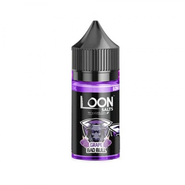 Loon Salts Bad Bull Grape 30ml TF Nic Salt Vape Juice