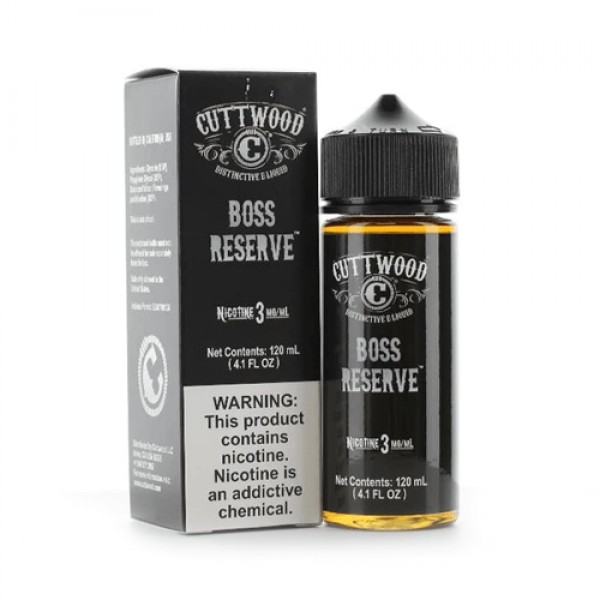 Cuttwood Boss Reserve 120ml Vape Juice