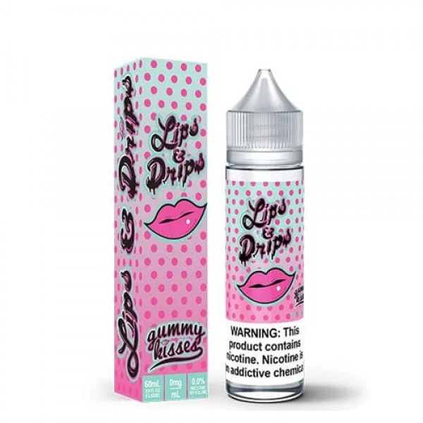 Lips & Drips Gummy Kisses 60ml Vape Juice