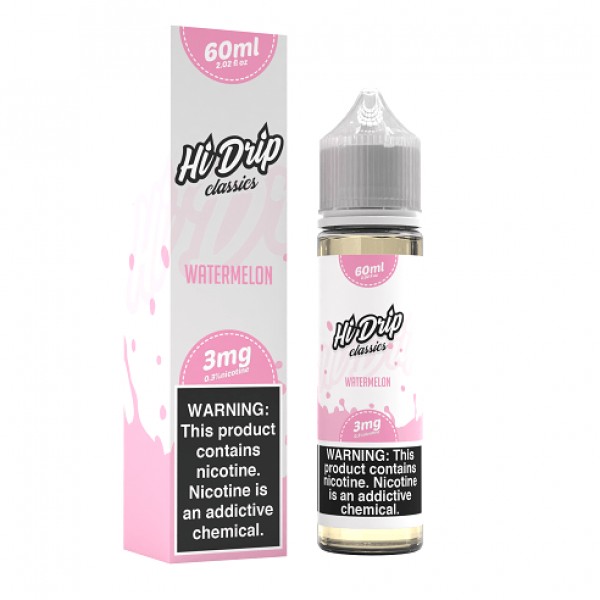 Hi Drip Classics Watermelon 60ml Vape Juice