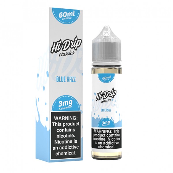 Hi Drip Classics Blue Razz 60ml Vape Juice