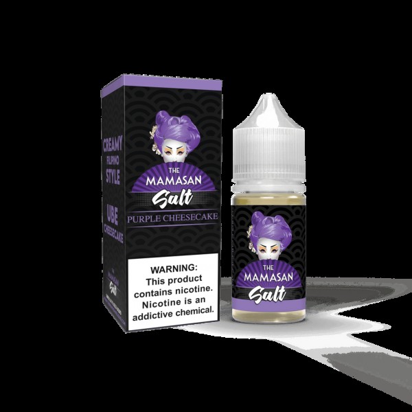 Purple Cheesecake 30ml Nic Salt Vape Juice - Mamasan