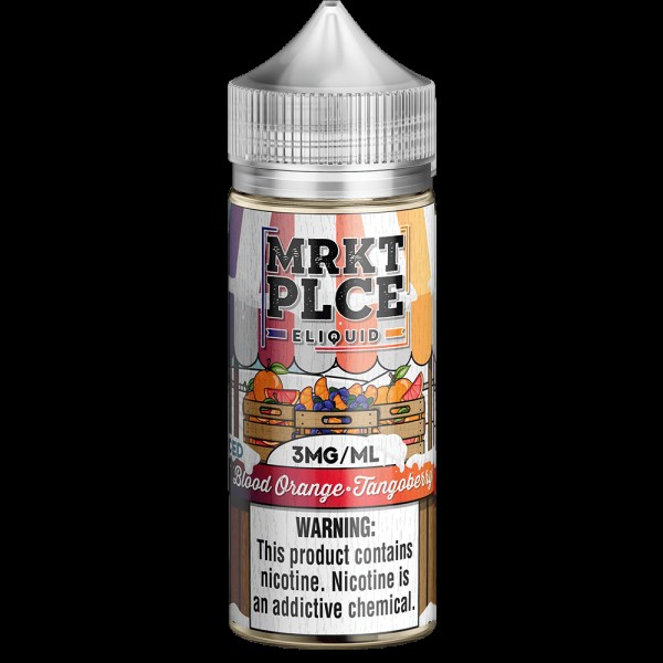 MRKT PLCE Iced Blood Orange Tangoberry 100ml Vape Juice