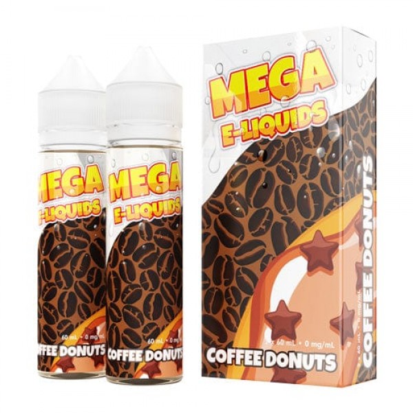 Mega E-Liquids Coffee Donuts 120ml Vape Juice