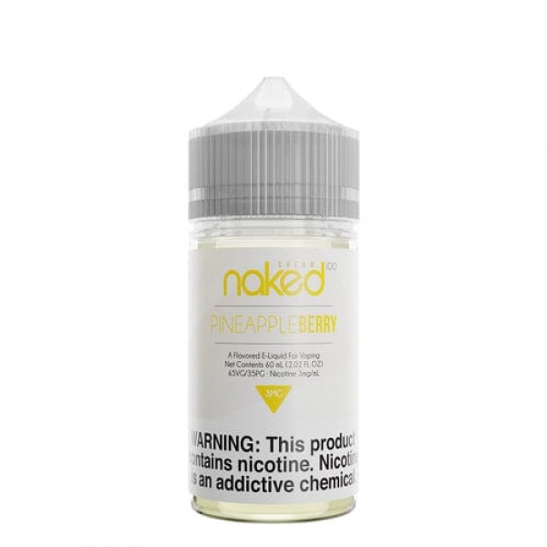 Naked 100 Cream Pineapple Berry 60ml Vape Juice (Previously Berry Lush)