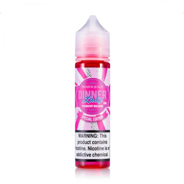 Dinner Lady Strawberry Macaroon 60ml Vape Juice (Special Edition)