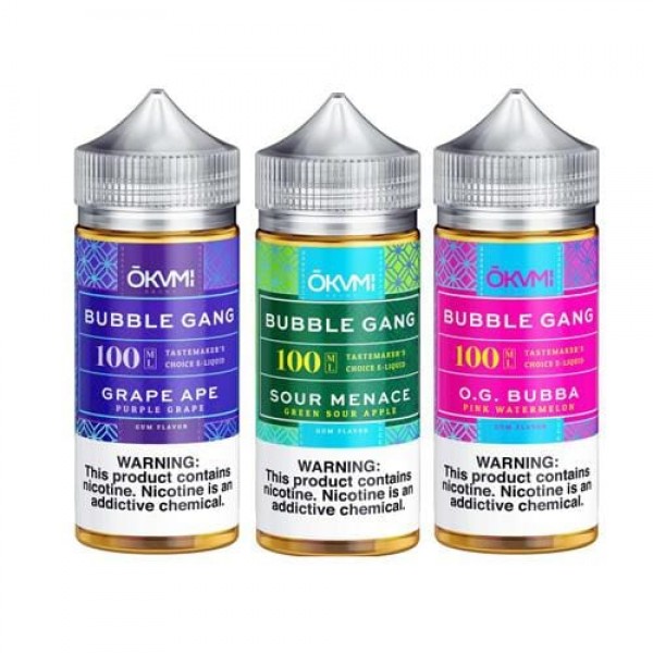 Okami Bubble Gang Collection 100ml Vape Juice - 0mg