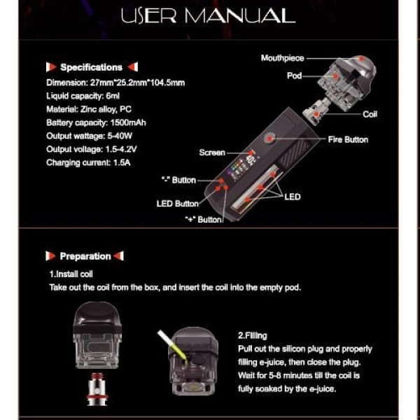 Sense Herakles Pod Device Kit