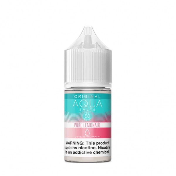 Aqua Pure Lemonade 30ml Nic Salt Vape Juice