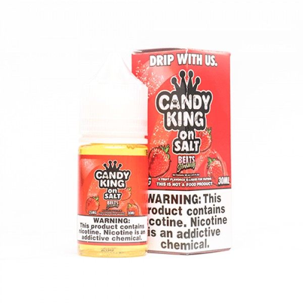 Candy King Belts Synthetic Nicotine 30ml Nic Salt Vape Juice