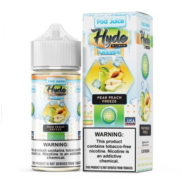 Pod Juice x Hyde Pear Peach Freeze TF 100ml Vape Juice