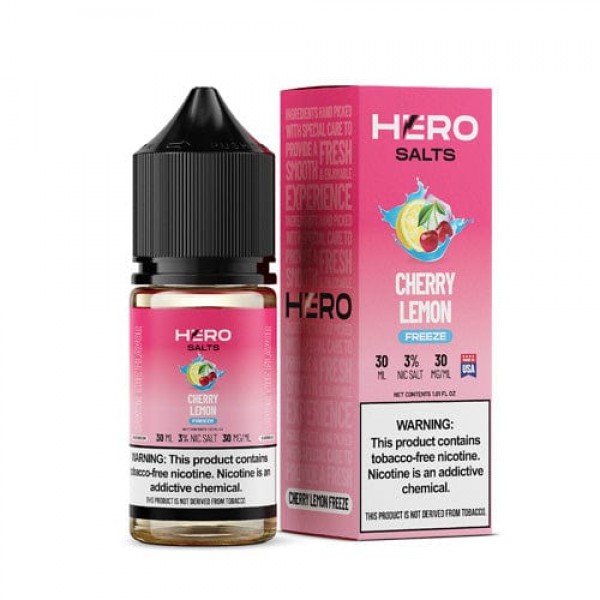 HERO Cherry Lemon Freeze 30ml TF Nic Salt Vape Juice