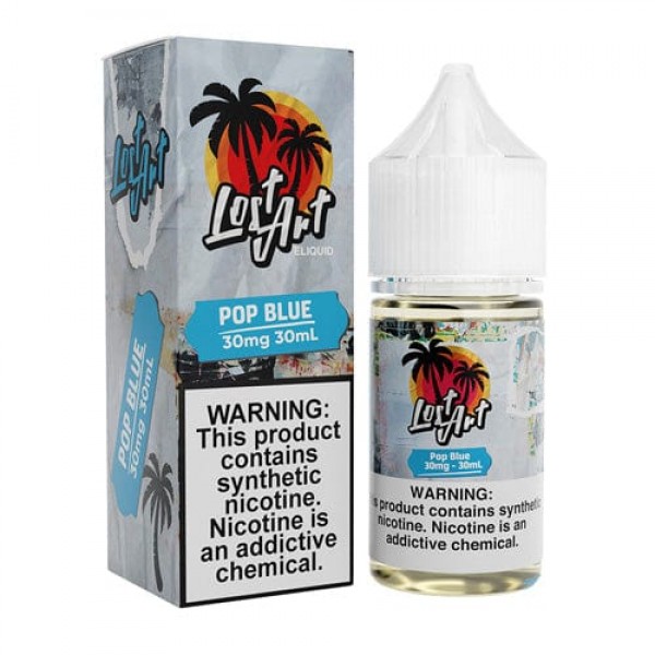 Lost Art Slotter Pop Blue TF 30ml Nic Salt Vape Juice