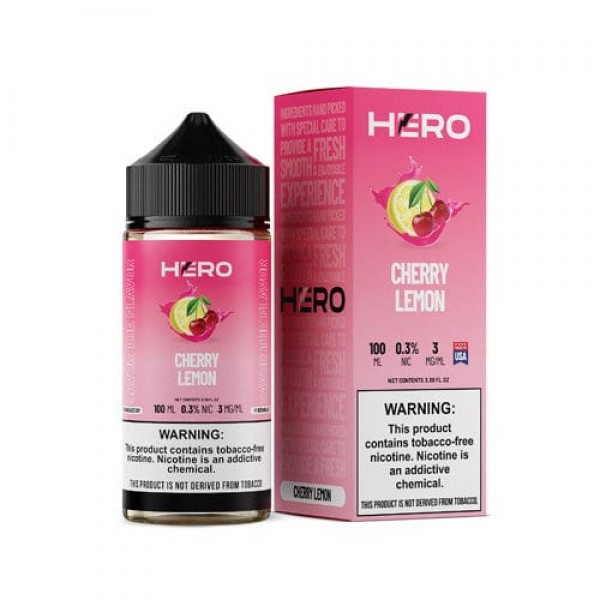 HERO Cherry Lemon 100ml TF Vape Juice