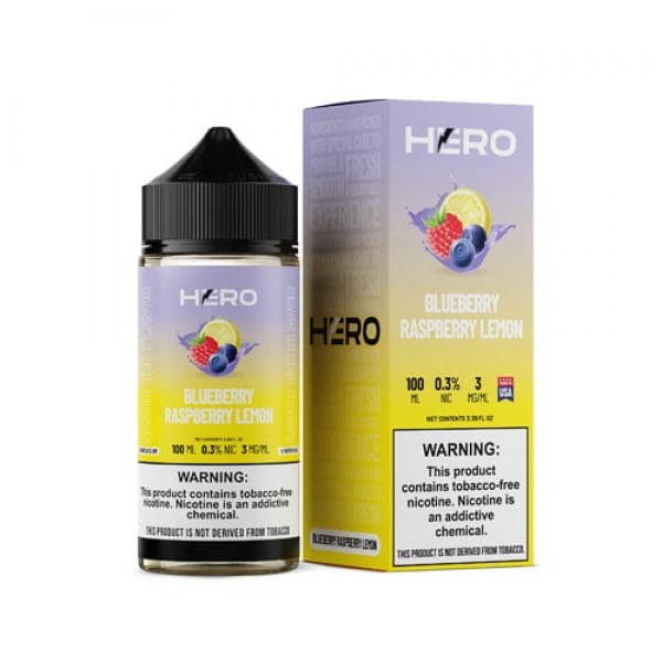 HERO Blueberry Raspberry Lemon 100ml TF Vape Juice