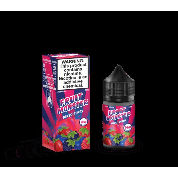 Fruit Monster Salts Mixed Berry 30ml Nic Salt Vape Juice