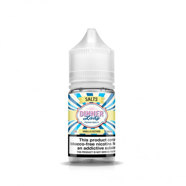 Vanilla Tobacco 30ml TF Nic Salt Vape Juice - Dinner Lady Salts