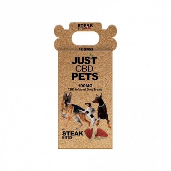 JustCBD Steak Bites CBD Dog Treats