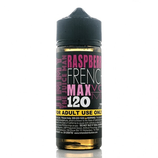 Raspberry French 100ml Synthetic Nicotine Vape Juice - Jimmy the Juice Man