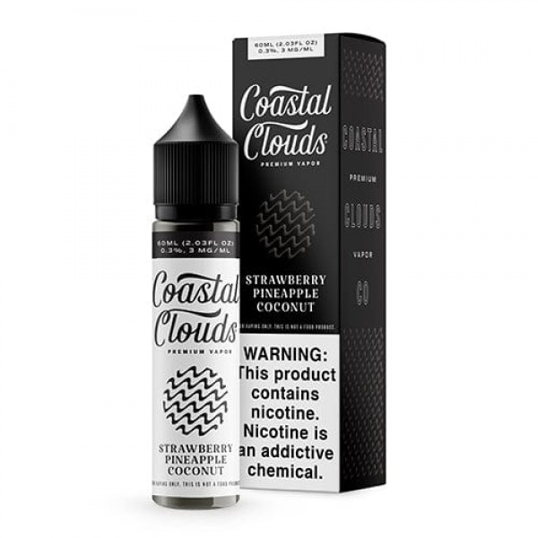 Coastal Clouds Oceanside Strawberry Pineapple Coconut 60ml Vape Juice