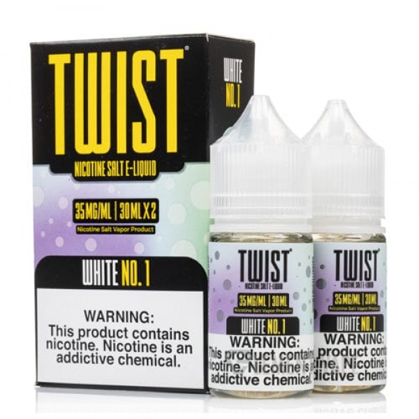 Twist E-Liquids White No. 1 60ml Nic Salt Vape Juice