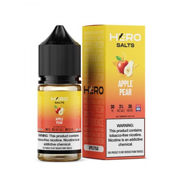 HERO Apple Pear 30ml TF Nic Salt Vape Juice