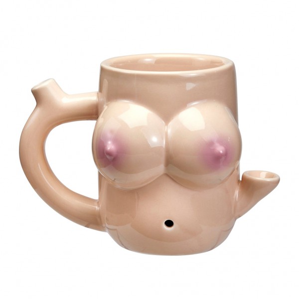 Novelty Wake n Bake Coffee Mug Pipe