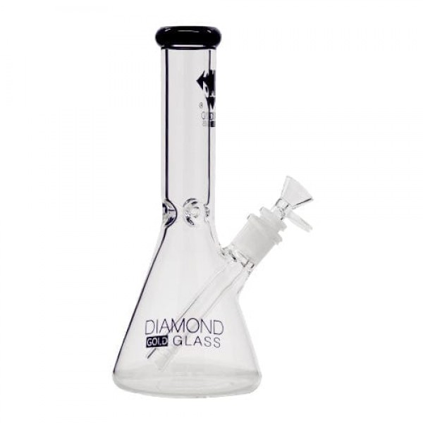 Diamond Glass 5" Mini Beaker Bong