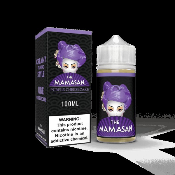 The Mamasan Purple Cheesecake 100ml Vape Juice