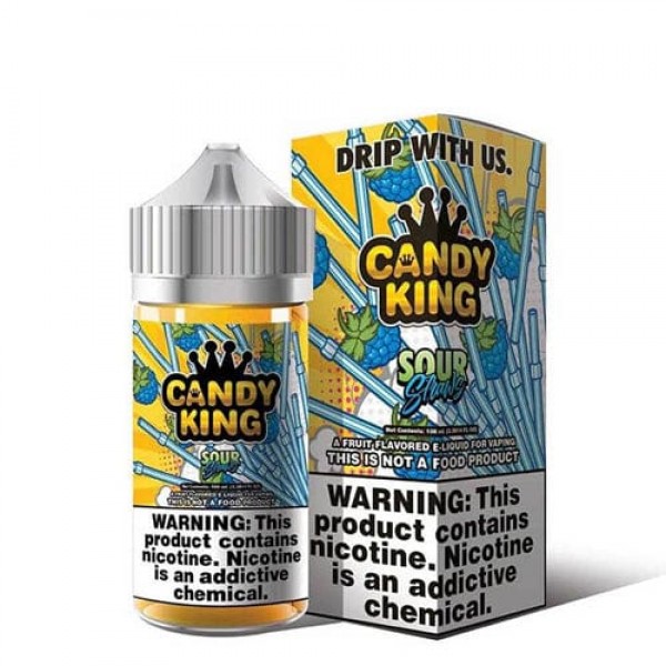 Candy King Sour Straws 100ml Vape Juice