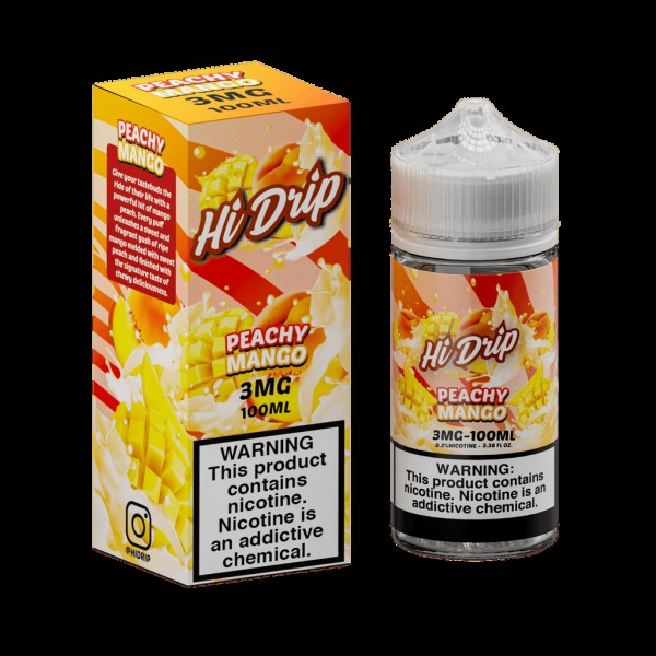 Hi-Drip Peachy Mango 100ml Vape Juice