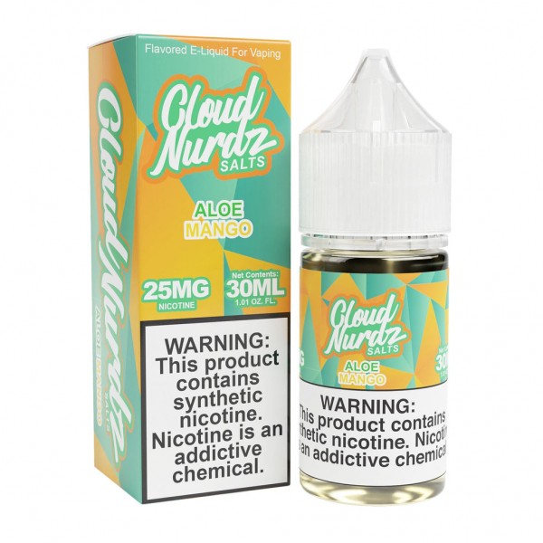 Cloud Nurdz Aloe Mango TF 30ml Nic Salt Vape Juice